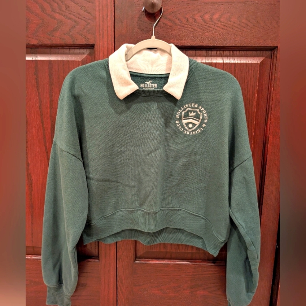 Hollister Green Women's Sweatshirt